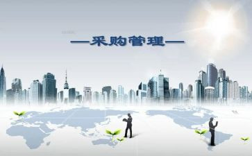 个人采购工作总结模板5篇