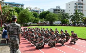 军训心得体会总结500字左右7篇