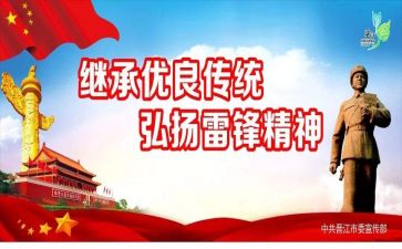 雷锋月工作总结8篇