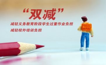 教师与双减工作总结6篇