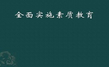 个人素质表个人总结7篇