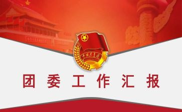 年团委工作计划参考8篇