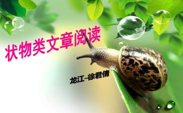小学状物作文400字5篇